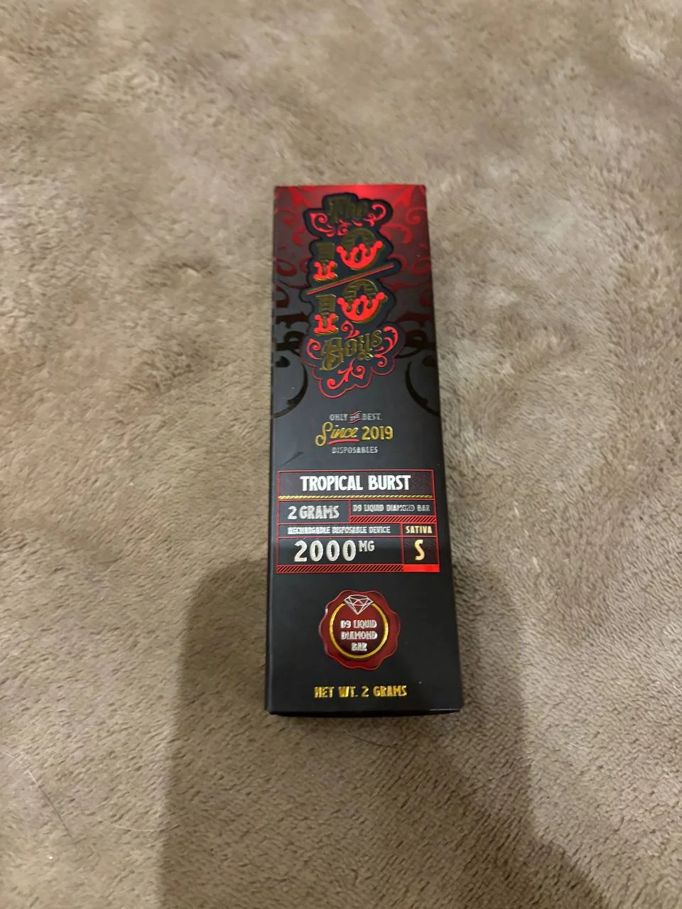 Tropical Burst 2Grams 10/10 Boys Vape